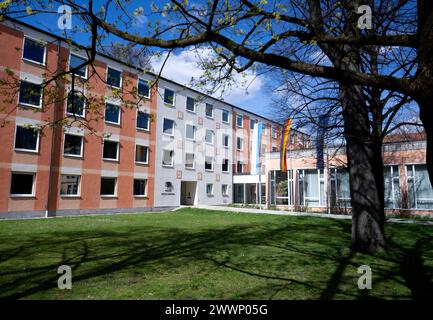 München, Deutschland. März 2024. Der Bayerische Oberste Rechnungshof (ORH) in der Kaulbachstraße. Quelle: Sven Hoppe/dpa/Alamy Live News Stockfoto