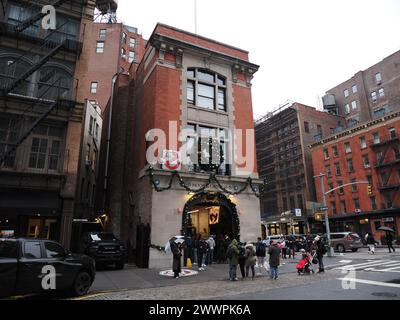 Bild der Feuerwache aus dem Ghostbusters-Film. Stockfoto