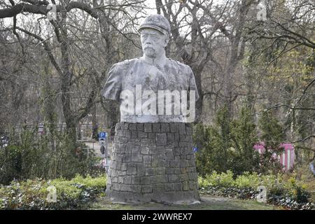 Deutschland, Berlin, Wannsee, Am Sandwerder Borussia-Denkmal. *** Deutschland, Berlin, Wannsee, Am Sandwerder Borussia Denkmal Stockfoto