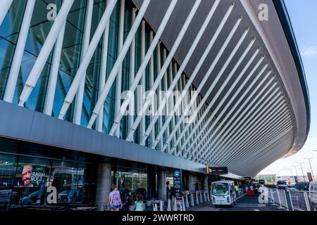 Internationaler Flughafen Ministro Pistarini (Ezeiza), Buenos Aires, Argentinien. Stockfoto