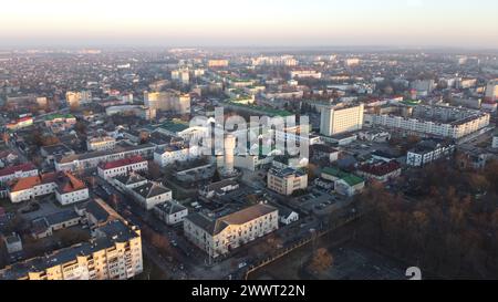 Luftaufnahme von Baranavichy, Brest Region Stockfoto