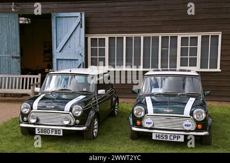 Rover Mini Cooper RSPs (1990), Mini Day, 24. März 2024, Brooklands Museum, Weybridge, Surrey, England, Großbritannien, Europa Stockfoto