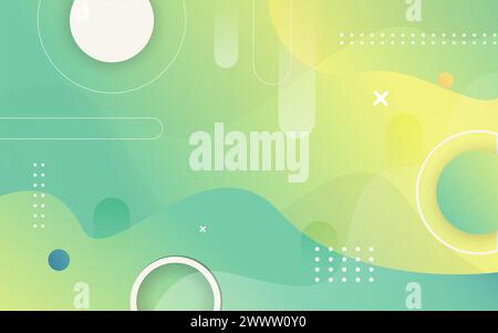 Abstrack Hintergrundvektorillustration für Deskstop Stock Vektor