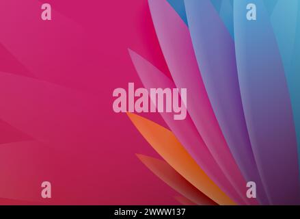 Abstrack Hintergrundvektorillustration für Deskstop Stock Vektor