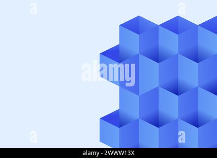 Abstrack Hintergrundvektorillustration für Deskstop Stock Vektor