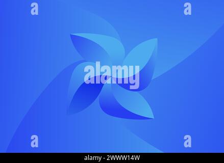 Abstrack Hintergrundvektorillustration für Deskstop Stock Vektor