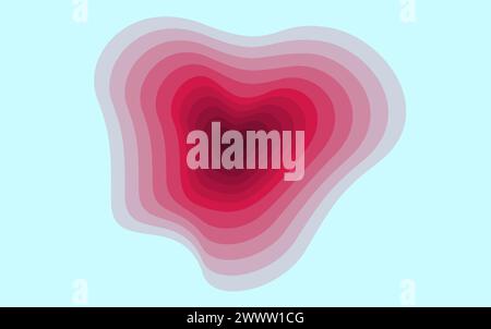 Abstrack Hintergrundvektorillustration für Deskstop Stock Vektor