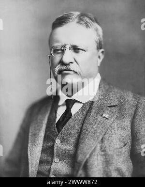 Präsident der Vereinigten Staaten, Theodore Roosevelt, 1918 Stockfoto