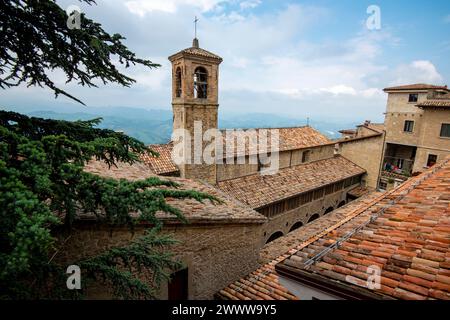 San Francesco Kirche - San Marino Stockfoto