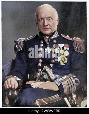 Admiral Sir Richard Vesey Hamilton war ein Offizier der Royal Navy im 19. Jahrhundert Stockfoto