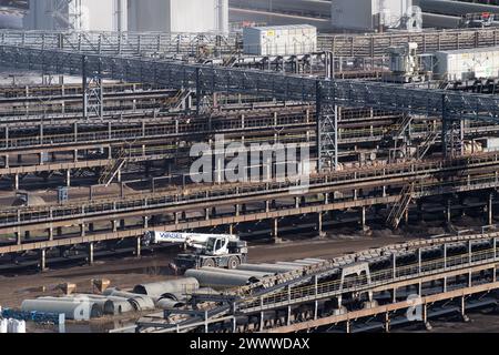 Tagebau Garzweiler Tagebau in Garzweiler, Nordrhein-Westfalen, Deutschland © Wojciech Strozyk / Alamy Stock Photo Stockfoto