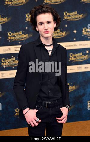 Cooper Dillon bei der Weltpremiere des Kinofilms Chantal im Märchenland im Mathäser Filmpalast. München, 25.03.2024 *** Cooper Dillon bei der Uraufführung des Films Chantal im Märchenland im Mathäser Filmpalast München, 25 03 2024 Foto:XR.xHeinex/xFuturexImagex chantal muenchen 4350 Stockfoto