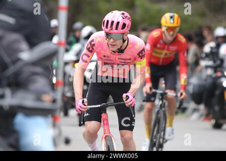 Vuelta / Volta Catalunya 2024 Stage 7 Finalstufe, Sieger TADEJ POGACAR Stockfoto