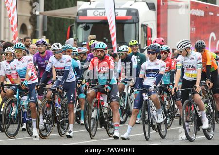 Vuelta / Volta Catalunya 2024 Stage 7 Finalstufe, Sieger TADEJ POGACAR Stockfoto