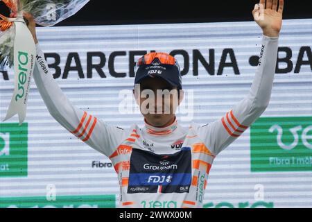 Vuelta / Volta Catalunya 2024 Stage 7 Finalstufe, Sieger TADEJ POGACAR Stockfoto