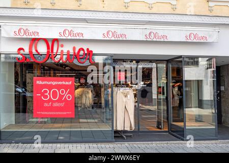 S. Oliver, Fashion Store Stockfoto