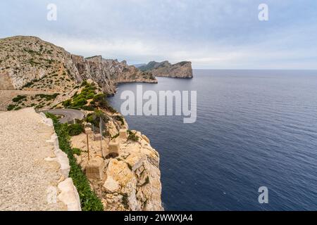 Fantastische Landschaft von Formentor, Mallorca in Spanien, Europa Stockfoto