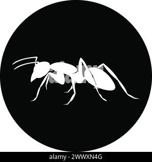 ANT Vektor Symbol Illustration Symbol Design Stock Vektor