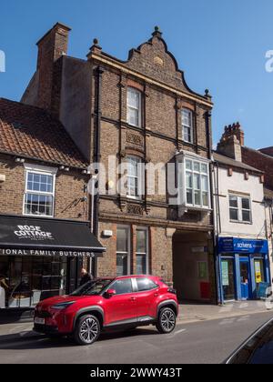 Das New Market Building 1886, Great Driffield Stockfoto