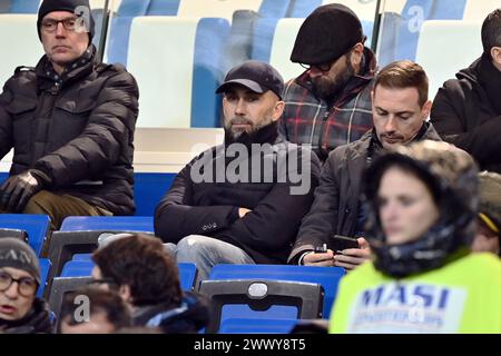 Ferrara, Italien. März 2024. Marco Di VAIO vor der U21-Europameisterschaft 2025 in der Qualifikationsrunde zwischen Italien und Turkiye im Paolo Mazza Stadion - Sport, Fußball - Ferrara, Italien - Dienstag, 26. März 2024 (Foto: Massimo Paolone/LaPresse) Credit: LaPresse/Alamy Live News Stockfoto