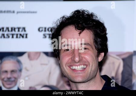 News - Photocall des Films Zamora Alberto Paradossi während des Photocall des Films Zamora , Nachrichten in Rom, Italien, 26. März 2024 Rome Cinema Adriano Italien Copyright: XMassimoxLanduccix/xLiveMediax LPN 1289561 Stockfoto