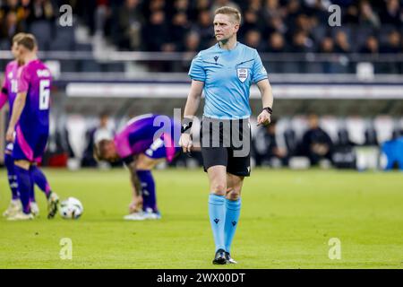 Frankfurt, Deutschland. März 2024. FRANKFURT, 26.03.2024, Deutsche Bank Park Stadium, Freundschaftsspiel zwischen Deutschland und den Niederlanden Saison 2023/2024. Schiedsrichter Espen Eskas Credit: Pro Shots/Alamy Live News Stockfoto