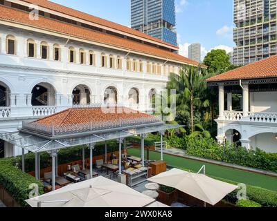 Raffles Hotel Stockfoto