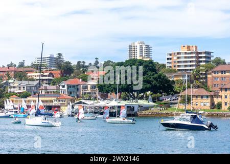 Manly Cove Yacht Club, Manly Cove, East Esplanade, Manly, North Sydney, Sydney, New South Wales, Australien Stockfoto