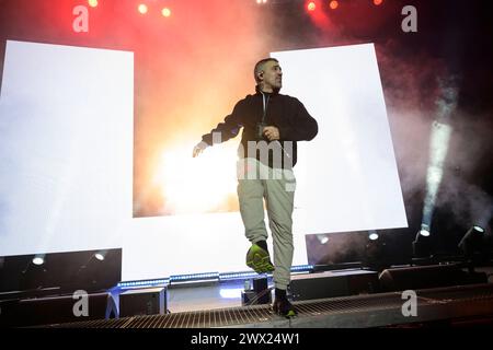 Bushido KÖNIG FÜR IMMER Tour 2024 live in der Olympiahalle, München am 23.03.2024 *** Bushido KÖNIG FÜR IMMER Tour 2024 live in der Olympiahalle, München am 23 03 2024 Stockfoto