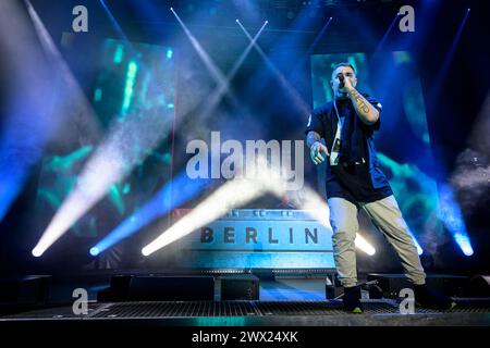 Bushido KÖNIG FÜR IMMER Tour 2024 live in der Olympiahalle, München am 23.03.2024 *** Bushido KÖNIG FÜR IMMER Tour 2024 live in der Olympiahalle, München am 23 03 2024 Stockfoto