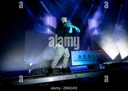 Bushido KÖNIG FÜR IMMER Tour 2024 live in der Olympiahalle, München am 23.03.2024 *** Bushido KÖNIG FÜR IMMER Tour 2024 live in der Olympiahalle, München am 23 03 2024 Stockfoto