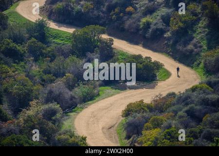 Griffith Park, Los Angeles, Kalifornien, USA. Mit über 4.000 Hektar ist der Park einer der größten städtischen Parks der Welt. Stockfoto