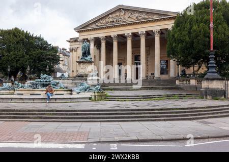 Victoria Rooms, auch bekannt als Vic Rooms, beherbergt die Musikabteilung der University of Bristol in Clifton, Bristol. Bild: Garyroberts Stockfoto