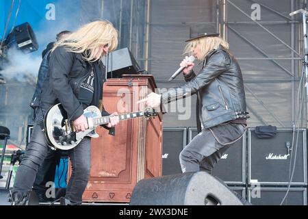 Gotthard Live Openair Stockfoto