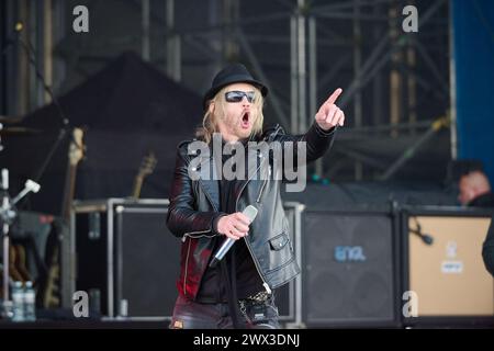 Gotthard Live Openair Stockfoto