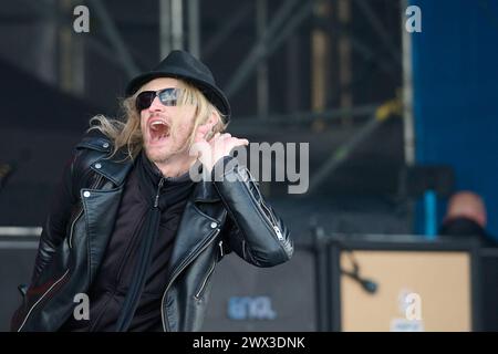 Gotthard Live Openair Stockfoto