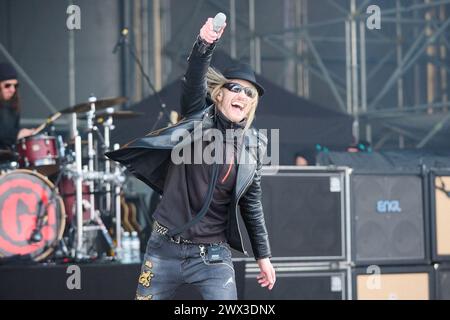 Gotthard Live Openair Stockfoto