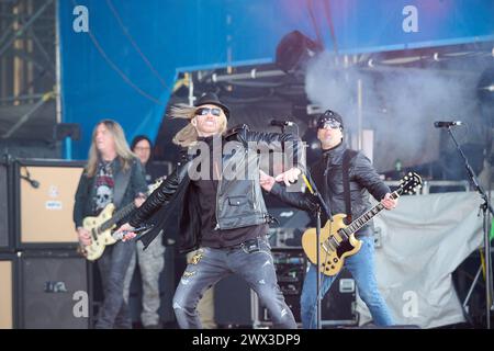 Gotthard Live Openair Stockfoto