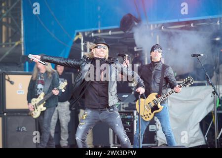 Gotthard Live Openair Stockfoto