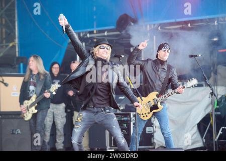 Gotthard Live Openair Stockfoto