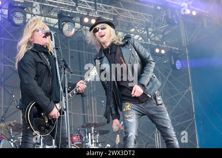 Gotthard Live Openair Stockfoto