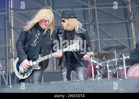 Gotthard Live Openair Stockfoto