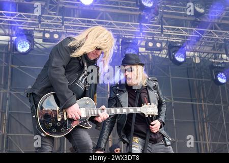 Gotthard Live Openair Stockfoto