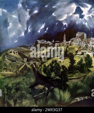 El Grecos „Porträt des Kardinals Nino de Guevara“ (um 1600): Dieses markante Porträt, das im Metropolitan Museum of Art in New York gehalten wird, zeigt Kardinal Nino de Guevara, eine prominente Figur der spanischen Kirche. Dieses Werk veranschaulicht die Fähigkeit des Künstlers, physische Ähnlichkeit mit psychologischer Tiefe zu verbinden, und zeigt seinen Beitrag zur spanischen Renaissance und zur Entwicklung des Porträts. Stockfoto