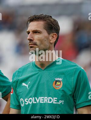 Adrien Silva während des Liga Portugal Spiels zwischen dem SC Farense und Rio Ave FC, Estadio de Sao Luis, Faro, Portugal. (Maciej Rogowski) Stockfoto