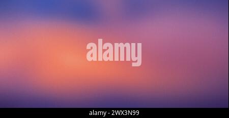 Farbenfroher, abstrakter Farbverlauf für Hintergrund, Banner, Posterumschlag, dunkle, körnige Textur, Kopierraum Stockfoto