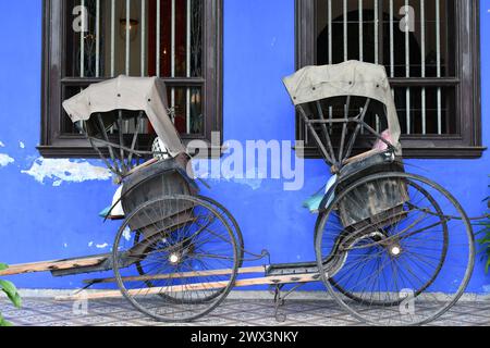 Blue Mansion House George Town Stockfoto