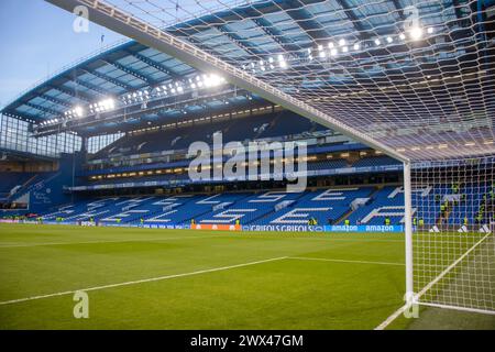 Stamford Bridge, London, Großbritannien. März 2024. Die Szene ist vor dem Spiel der UEFA Womens Champions League zwischen Chelsea und Ajax in Stamford Bridge in London angesiedelt. (Tom Phillips/SPP) Credit: SPP Sport Press Photo. /Alamy Live News Stockfoto