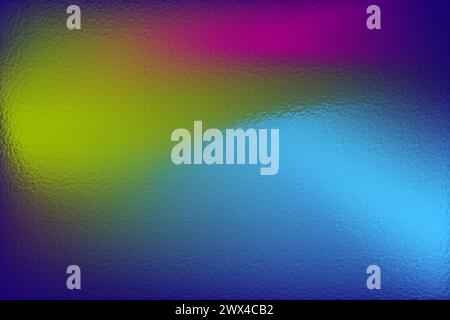 Abstrakter Unschärfe-Verlaufshintergrund mit mattiertem Glas-Textur. Hintergrund mit Glasstruktur. Verschwommenes Buntglasfenster. Hintergrund des Glasstrukturvektors. Stock Vektor