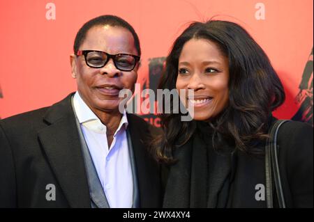 London, Großbritannien. März 2024. MistaJam nimmt an der Eröffnungsnacht der britischen Produktion von Broadway - MJ The Musical im Prince Edward Theatre Teil. Quelle: Siehe Li/Picture Capital/Alamy Live News Stockfoto